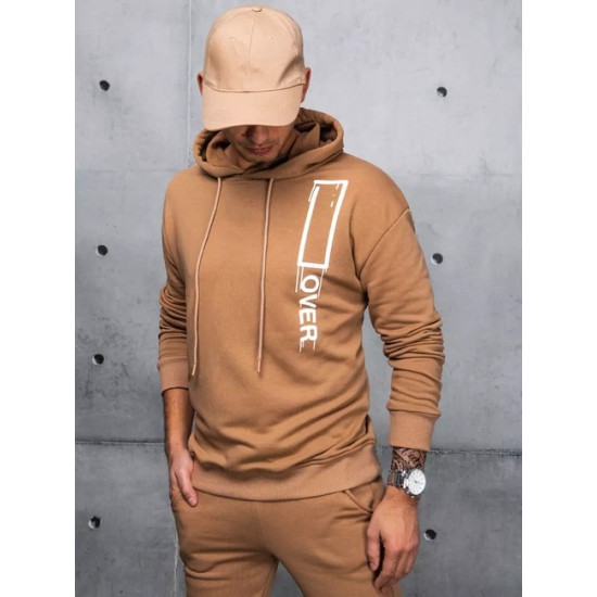 Vyriškas rudos spalvos komplektas Over Vyriški komplektai