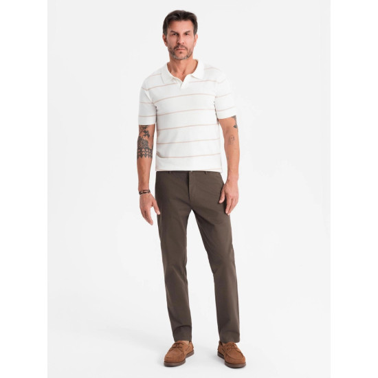 Brūnas vīriešu bikses Tuman Klasiskās bikses