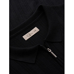 Men's black polo shirt Elegant