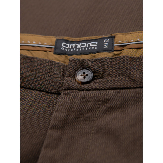 Brūnas vīriešu bikses Tuman Klasiskās bikses