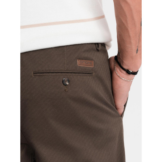 Brūnas vīriešu bikses Tuman Klasiskās bikses