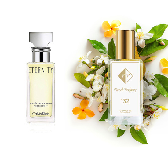 No132 smaržas, ko iedvesmojis Calvin Klein - Eternity Women 33 ml FP sievietēm French Perfumes