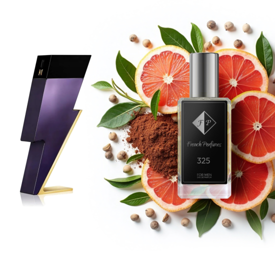 Nr325 kvepalai įkvėpti Carolina Herrera- Bad Boy Dazzling Garden 60 ml FP325-60 - French Perfumes Nr325 kvepalai įkvėpti Carolina Herrera- Bad Boy Dazzling Garden 60 ml FP Vyrams French Perfumes