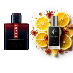 Nr326 kvepalai įkvėpti Prada - Luna Rossa Ocean Le Parfum 104 ml