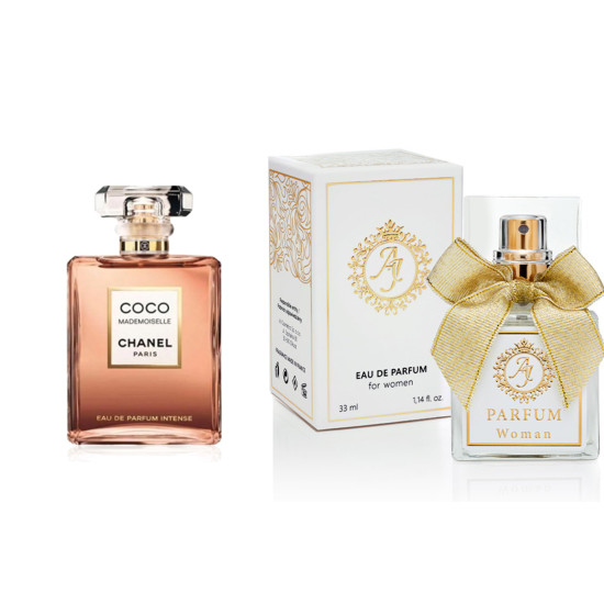 AJ Deluxe Nr583 smaržas, iedvesmotas no Chanel - Coco Mademoiselle Intense 100 ml AJ Deluxe Sievietes French Perfumes