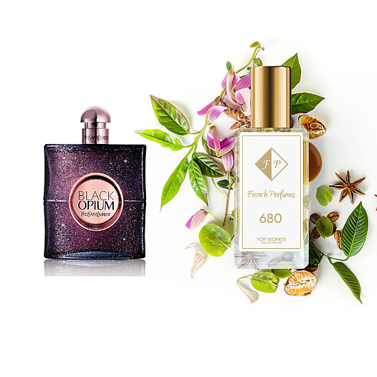Nr680 kvepalai įkvėpti YSL – Black Opium Nuit Blanche 2016 - 60 ml EDP FP Moterims French Perfumes