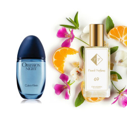 Nr69 kvepalai įkvėpti Calvin Klein – Obsession Night 33 ml EDP