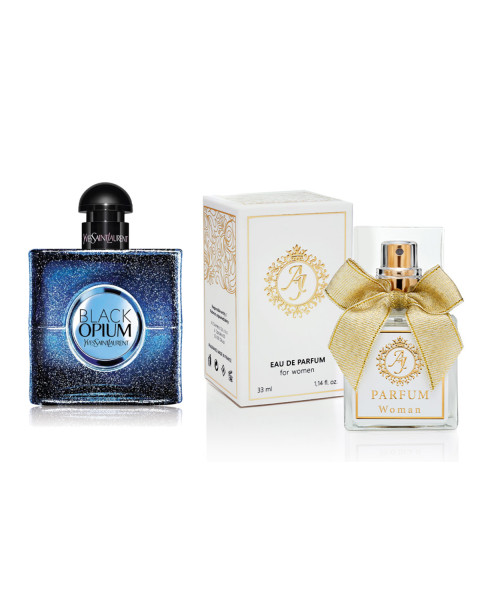 AJ Deluxe Nr727 kvepalai įkvėpti Yves Saint Laurent - Black Opium Intense 33 ml EDP