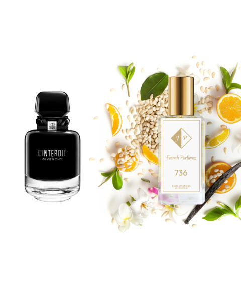 Nr736 kvepalai įkvėpti Givenchy – l'interdit edp Intense 33 ml EDP