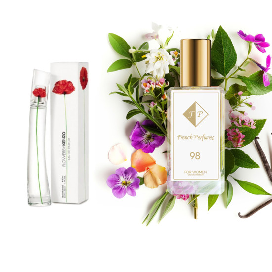 Nr98 kvepalai įkvėpti Kenzo - Flower By Kenzo 2 ml EDP FP Moterims French Perfumes