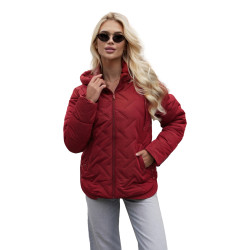 Women's burgundy jacket Erlin