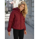 Naisten viininpunainen takki Lamir Takit