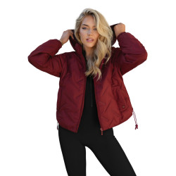Women's burgundy jacket Lamir