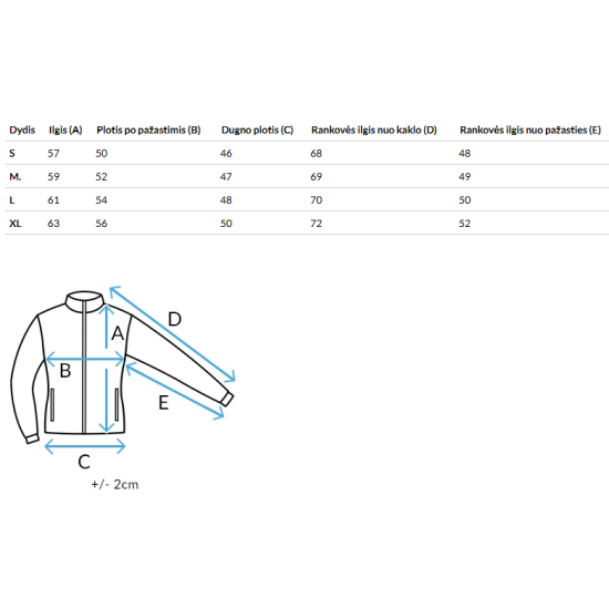 Moteriška balta žieminė striukė Glam Moteriškos striukės