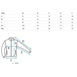 Women's brown winter jacket Karlin