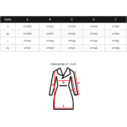 Women's brown long leather coat with faux fur Emil