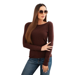 Women's brown cardigan Renat