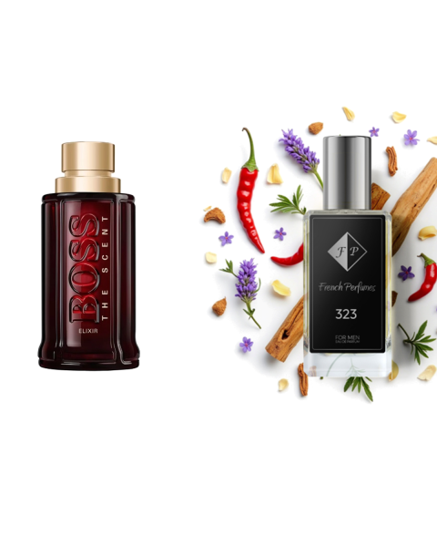 Nr323 kvepalai įkvėpti Hugo Boss - The Scent Elixir for him 33 ml