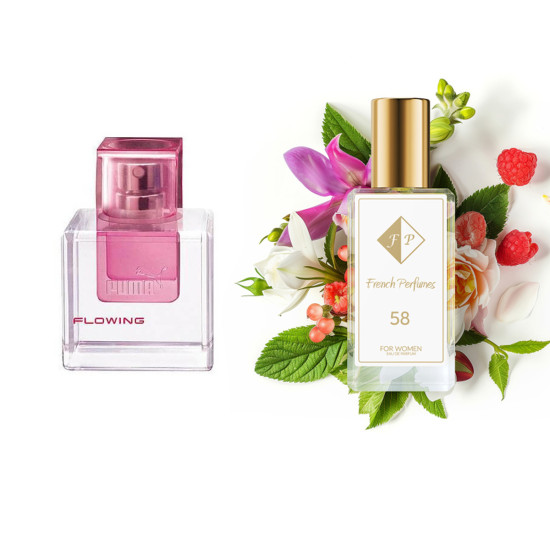 No58 smaržas, ko iedvesmojusi Puma - Plūstošas 33 ml FP sievietēm French Perfumes