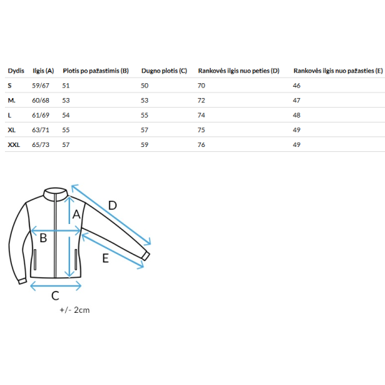 Moteriška balta žieminė striukė Warm Moteriškos striukės