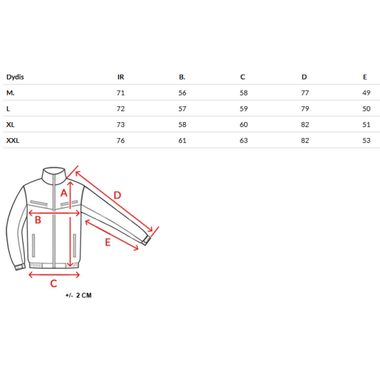 Vyriška pilka striukė su gobtuvu Endrik Vyriškos Striukės ir Paltai