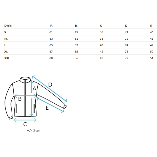 Sieviešu spīdīga tumši zila jaka Melani Sieviešu jakas