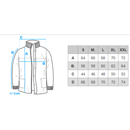 Vyriška žieminė tamsiai pilka striukė Flam Žieminės striukės