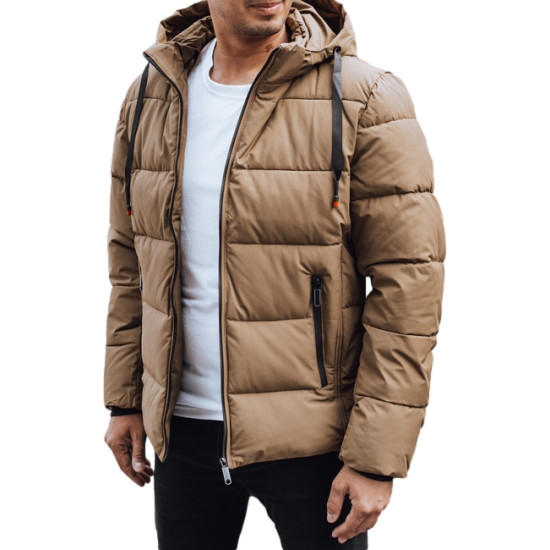 Miesten vaaleanruskea talvitakki Nevex Talvitakit