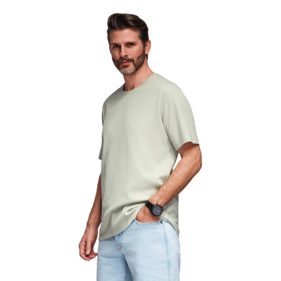 Jasnozielona koszulka męska Saimon Koszulka