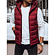 Men's burgundy waistcoat Dobor Vests