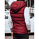 Men's burgundy waistcoat Dobor Vests