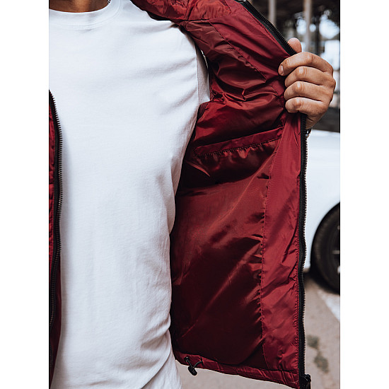 Men's burgundy waistcoat Dobor Vests