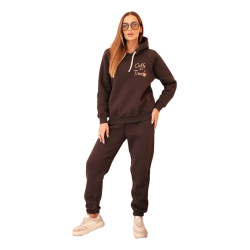 Women's brown set Coffe
