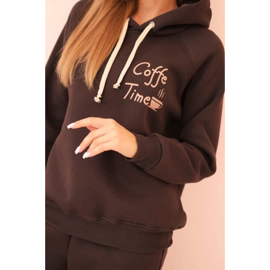 Moteriškas rudas komplektas Coffe Moteriški komplektai