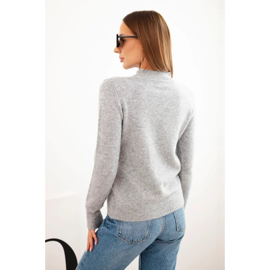 Naisten harmaa villapaita Eden Naisten villapaidat