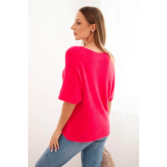 Jasnoróżowy sweter damski Cloud Swetry damskie