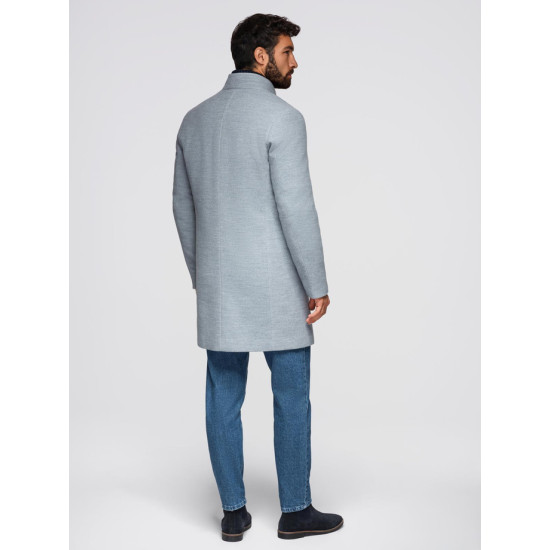 Vyriškas pilkas paltas Adre Vyriškos Striukės ir Paltai