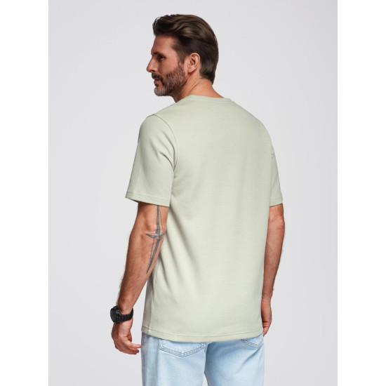 Jasnozielona koszulka męska Saimon Koszulka