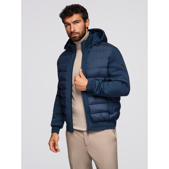 Vyriška tamsiai mėlyna striukė Marly Vyriškos Striukės ir Paltai