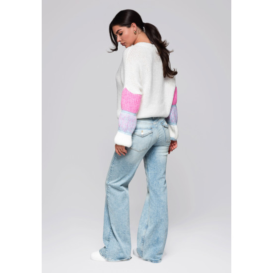 Moteriškas rusvas megztinis Bright Megztiniai