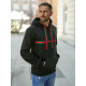 Men's black hooded jumper Glum Hooded jumpers