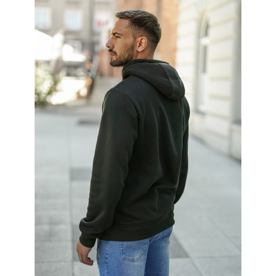 Men's black hooded jumper Glum Hooded jumpers