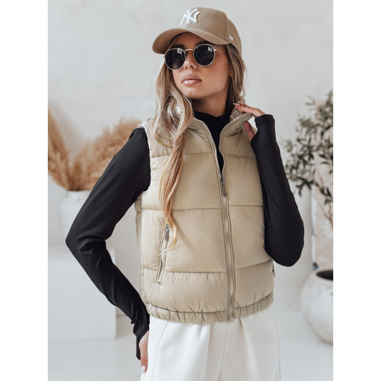 Liemenė rusvos spalvos Debor JS/16M9092/62 - Moterims Liemenė rusvos spalvos Debor Moteriškos liemenės