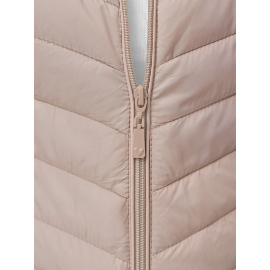 Moteriška rusva liemenė su gobtuvu Percy JS/16M9255/392 - Moterims Moteriška rusva liemenė su gobtuvu Percy Moteriškos liemenės