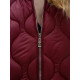 Moteriška bordo liemenė Lyra JS/5M3235/1 - Moterims Moteriška bordo liemenė Lyra Moteriškos liemenės