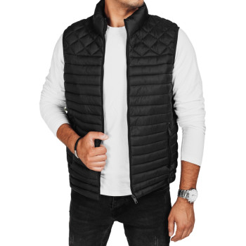 Geir Men's Black Vest