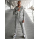Pilkas vyriškas sportinis kostiumas Pazar Sportiniai kostiumai