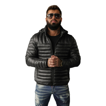 Men's black jacket Einar