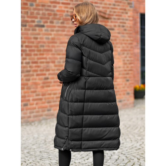 Juoda striukė Keima JS/M736/392Z - Moterims Juoda striukė Keima JS/M736/392Z