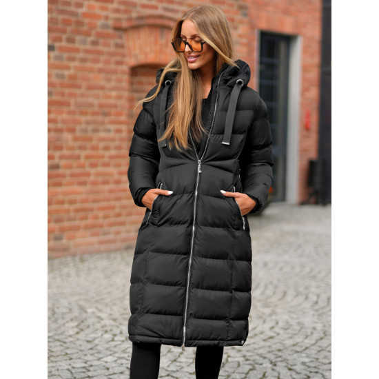 Juoda striukė Keima JS/M736/392Z - Moterims Juoda striukė Keima JS/M736/392Z